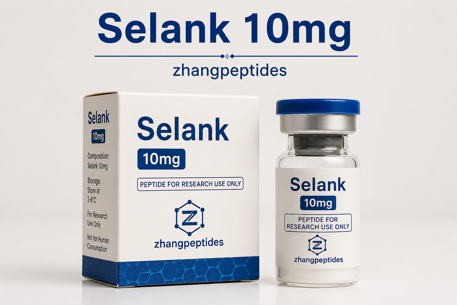 Selank 10mg Peptide for Sale Selank 10mg