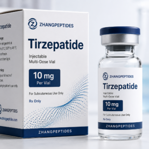 Tirzepatide peptide vial for research use