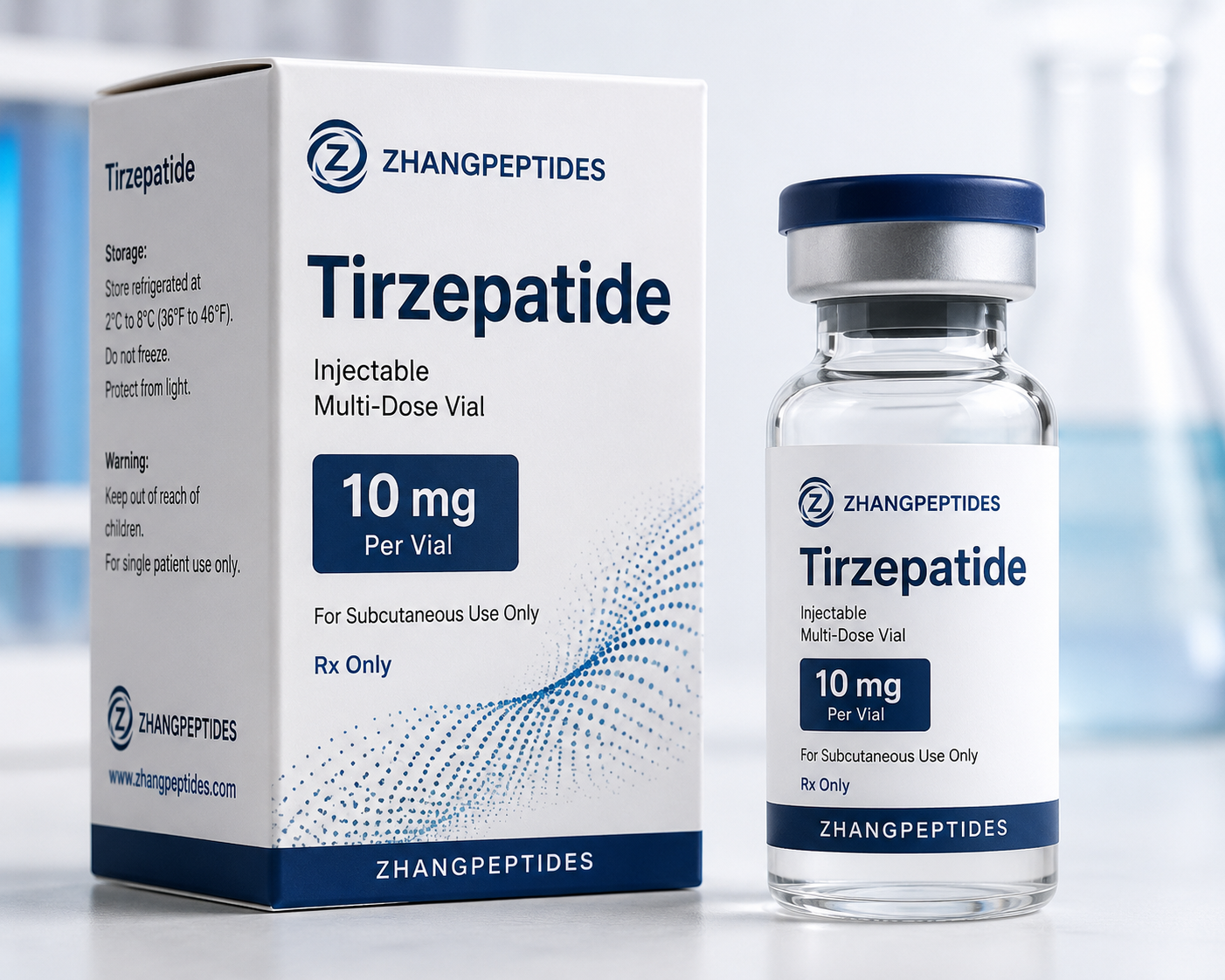 Tirzepatide for Sale | Premium GLP-1 & GIP Peptide for Research Tirzepatide peptide vial for research use